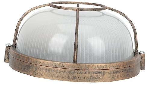 Uonlytech Accesorio Luz Mamparo Diseño Luz Sauna Luz Pared Mamparo Bombillas LED Luces Poste Al Aire Accesorio Iluminación Industrial Jardín Accesorios