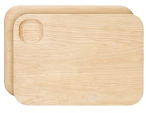 Caraway Cutting Board - Small (10 x 7”) - Double Sided Wood Cutting Board - Made From FSC-Certified Birch Wood - Food-Safe Mineral Oil & Wax Finish