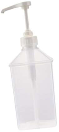 DimyFew Sirupflasche Ketchup Siruppumpe 1L Sirupe Honigglas Behälter Saucenpumpe für Restaurant, 8