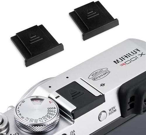Blitzschuh Abdeckung - Schutzkappe für Fujifilm Kameras, passend für XH2, XH2s, XH1, XT5, XT4, XT3, XE4, XT30, XT30II, XT20, XT10, X100VI, X100V, X100F, X100S, GFX100S, GFX100, GFX50S, GFX50R, XPRO3,