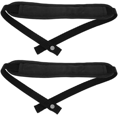 Tofficu Dragonnes de Poignet pour Bâtons de Randonnée et Ski, Lot de 2, Sangle Fine Violette Élastique Antidérapante, Accessoires Confortables pour Canne de Marche et Alpinisme