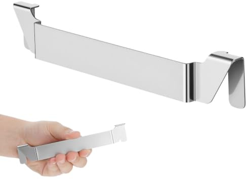 Healeved Portapala per Griddle in Acciaio Inossidabile con Ganci per Barbecue Accessorio Pratico per Cucinare all Aperto