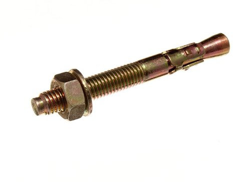 Durch Bolt Rawl Sleeve Beton Bolzenanker M10 10mm x 90mm ( 4er Pack )