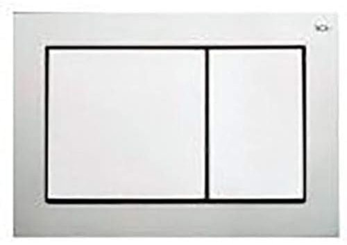 Tece WC- Betätigungsplatte base, Zweimengentechnik, 1 Stück, chrom matt, 9.240.702