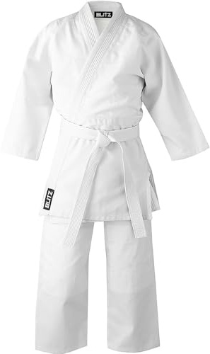 Blitz Lightweight Judo Gi - White - 0000/100cm