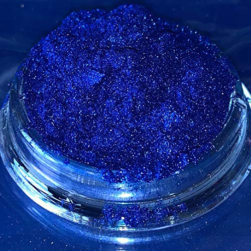 Dipoxy Epoxidharz Farbpigmente 01 Blau Pearl Gießharz Seifenfarbe Beton mica Farbpulver Nail Art UV Gel Autolack Flüssiggummi Metallic… (5g)