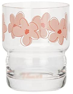 caihuashopping Wassergläser 300 ml Nette Trinkgläser Blume Glas Tasse Sommersaft Getränk Tassen Home Party Cocktail Wasser Tasse Kreative Glas Tumbler Trinkglas (Color : C)