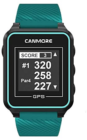 CANMORE TW356 GPS golfklocka (turkos)