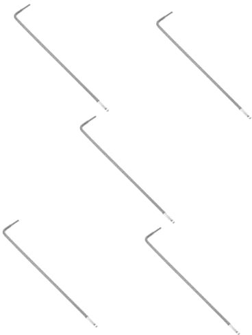 DOITOOL 5pezzi Chiave Acciaio Estremità Da Strumento Riparazione Per Spazi Ristretti Utensile Per e