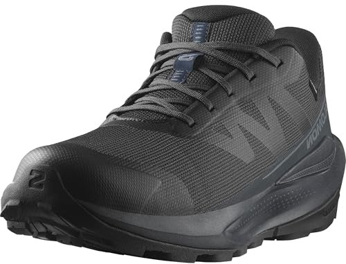 Salomon Elixir Tour wasserdichte Herren Wanderschuhe, Outdoor-bereit, Angenehmes Laufgefühl, Wetterfest, Dark Navy, 42 2/3