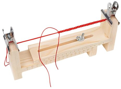 Dranng Armband Jig Kit | Armband Vorrichtung, Verstellbarer Geflochtener Fadenhalter, Holzrahmen Webwerkzeug, U Förmiger Holzrahmen, Strick Armband Vorrichtung, Paracord Vorrichtung