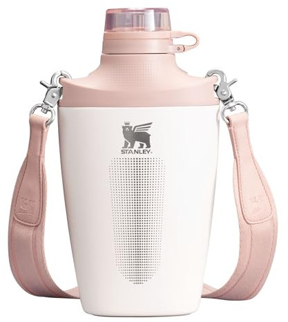 Stanley Cross Bottle | 23 oz Travel Bottle with Jacquard Strap | Leakproof Tritan Lid with Removable Straw | Recycled Stainless Steel | Double-Wall Vacuum Insulation