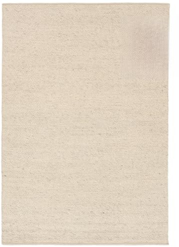 RugVista Umea, Tappeto, 160 x 230 cm, Rettangolare, Pelo corto, Soggiorno, Camera da letto, Lavabile solo a secco, Certificato Care & Fair, Chiaro beige