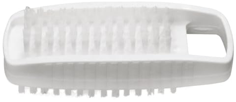 10 Stück Nagelbürsten, FRANZ MENSCH, weiß, 11cm, hygienisch, robust | Handbürste, Gemüsebürste, kräftige Borsten, gründliche Reinigung, Küche, Lebensmittelbereich, Pflege, vielseitig nutzbar