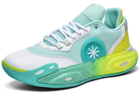 Moda Basket Scarpe da Ginnastica Uomo Basket Leggero Casual Traspirante Scarpe da Passeggio Ammortizzazione