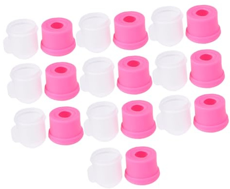 CALLARON 10Stücke Teiliges Maniküre Nagellackentferner Abdeckungen Praktische Einweichkappen für UV Entfernung aus Hochwertigem Material für Nagelpflege und DIY Nagelkunst