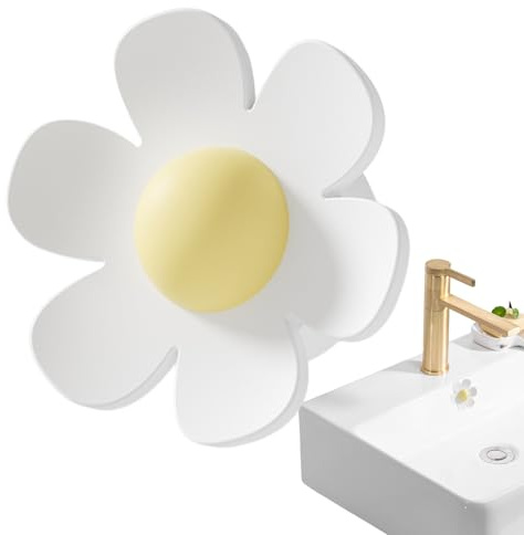 Tapa de drenaje de desbordamiento, anillos de cubierta de desbordamiento, junta en forma de flor, inserto de agujero de repuesto para baño, baño, lavabo de casa, fregadero de cocina