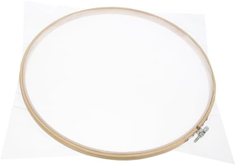 WRITWAA Marco de Madera para Hacer Papel DIY Redondo Pantalla Reutilizable para Manualidades Infantiles Marco Artesanal Ecológico Resistente