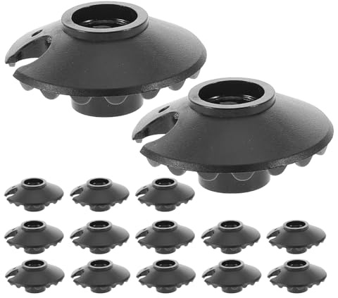 BESTonZON 15 Pezzi Bastoncini Da Trekking Supporto Per Neve Fango Punte Per Bastoni Da Passeggio Accessori Per Bastoni Da Trekking Punte Di Ricambio Per Accessori Per