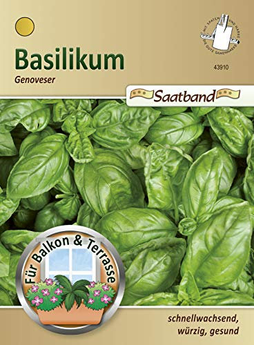 N.L. Chrestensen 43910 Basilikum Genoveser Saatband (Basilikumsamen)