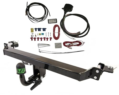 UmbraRimorchi Barra de remolque desmontable 13P C2 cable compatible con Audi compatible con Seat compatible con Skoda compatible con VW Q3 ATECA KAROQ T-ROC TIGUAN