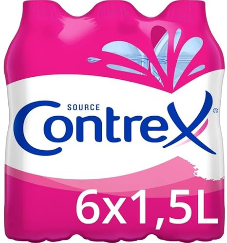 EAU MINÉRALE NATURELLE PACK DE 6X1.5L, CONTREX, L'UNITÉ