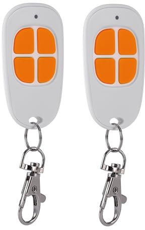 2 x AAM0094 Télécommande SCS Motorisation Portail Portes de Garage 4-Canaux 433,92MHz Garantie de 3 Ans