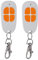 2 x AAM0094 Télécommande Motorisation Portail Portes de Garage 4-Canaux 433,92MHz Garantie de 3 Ans