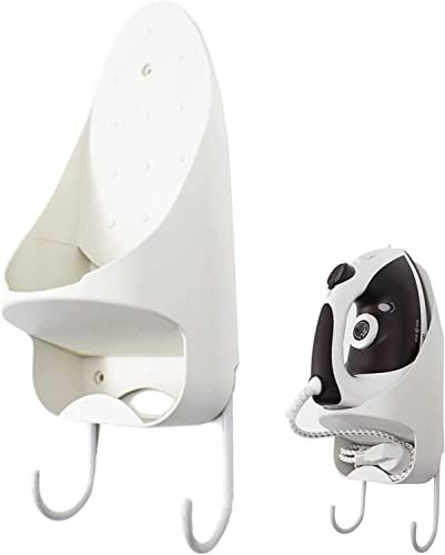 Colgador de Puerta, Gancho de Pared, Soporte for Tabla de Planchar, Colgador de Tabla de Planchar eléctrico de plástico montado en la Pared con Gancho de Almacenamiento, Estante for Tabla de Planchar