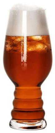 BYPIAOERZ Jarras de Cerveza de Vidrio Jarras de Cerveza de 500ML, Vasos de Cerveza, Jarra de Cerveza de Cristal de Gran Capacidad, Vasos de Cerveza con Fondo en Espiral creativos, Juego de 5