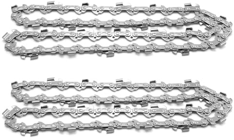 Hoypeyfiy 2 Pcs 14 3/8” Pitch 52 Driver Link Chainsaw Saw Chain, Replacement for Echo Replacement for Ego Replacement for Husqvarna