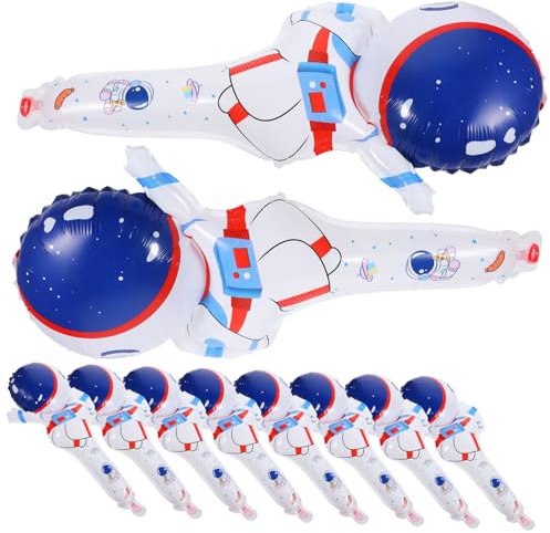 JOINPAYA 50stücke Folienballon Astronaut Aufblasbar Partyzubehör Dekoration Astronautenballons Für Kindergeburtstag Robust Und Langlebig Aluminiumfolie