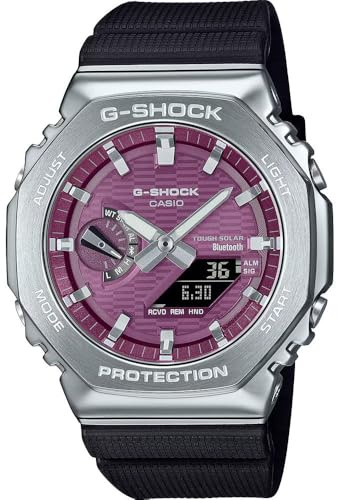 Casio Herren Analog Digital Quarz Armbanduhr G-Shock G-Steel