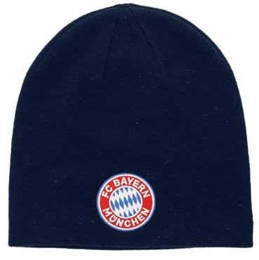 FC Bayern München I Mütze Logo I Unisex I Erwachsene I Navy