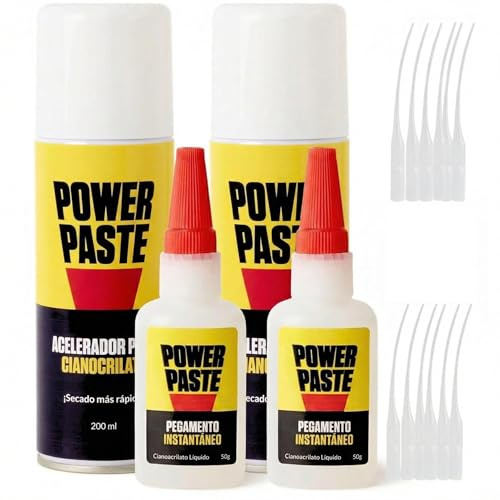 Kit de cianocrilato con activador (Pack 2)
