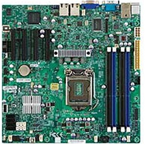Supermicro X9SCM-B Carte mère pour Serveur 800,1066,1333 MHz, 32 Go, 1 Go, 2 Go, 4 Go, 8 Go, Double 1,5 V, 0, 1, 5, 10