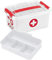 SUNWARE Q-Line Schuhputz-Box + Einsatz - 6 Liter - 300 x 200 x 140mm - silber