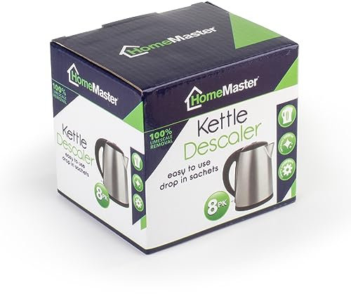 Home Master, sacchetti anticalcare per bollitore, per rimuovere il calcare dal bollitore, confezione di 8