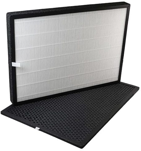 vhbw 2-teiliges Filter-Set Ersatz für Marreal AP5001B-FS für Luftreiniger | HEPA-Filter, Aktivkohlefilter