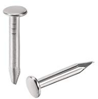 sourcing map Clou Petit Minuscule Carbone Acier Quincaillerie 1.2X6mm(DxL) pour Bricolage Décoration Boîtes Boîte Accessoire Argenté 800pcs