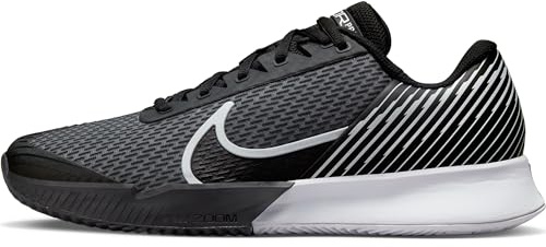 Nike Herren M Zoom Vapor PRO 2 Cly Sneaker, Schwarz-Weiss, 43 EU
