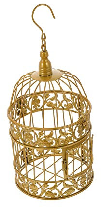 Warmhm Kreativer Vogelkäfig Aus Eisen Für Hochzeiten Und Garten Dekorativer Käfig Für -projekte Stilvolles Accessoire Für Feiern Und Dekoration
