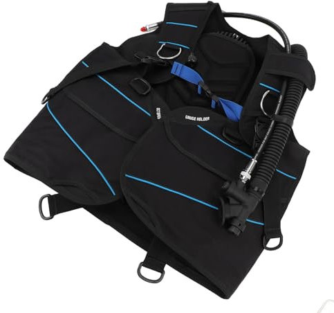 Alomejor Jacken-Stil, BCD, Verstellbar, Bequem, Professionelle Tauchausrüstung für Männer und Frauen (XL)
