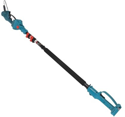 KLFEXVP Electric Pruning Saw 180° Handheld Pruning Shears with Extendable Pole Incisive Compact Design 600W Brushless Motor Safety Features