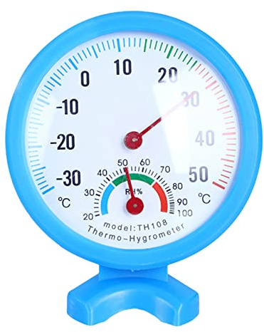 Innen Thermometer Hygrometer Analoga 2 In 1 Temperaturfeuchtigkeitsüberwachung Für Hauszimmer Außenbüros 30-50 ℃ Temperaturfeuchtigkeitsanzeige
