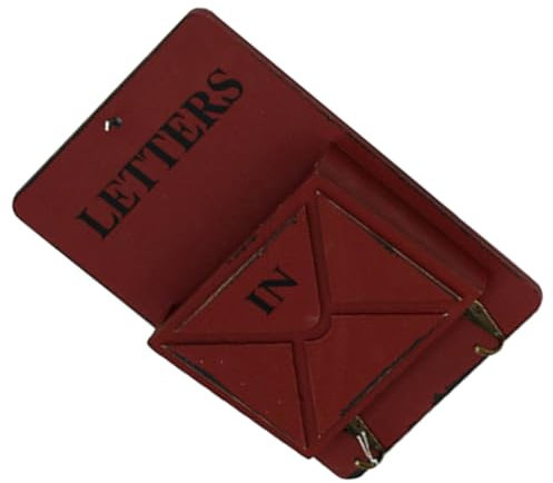 Vaguelly Vintage Wandbriefkasten Und Schlüsselhalter Retro Briefhalter Für Wanddekoration Für Eingangsbereich Büro Küche Badezimmer Und