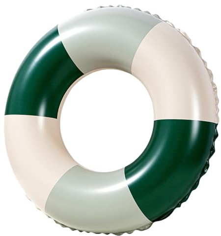 LUMOOM Schwimmreifen Schwimming Erwachsene, Aufblasbarer Schwimmring, Luftmatratze Schwimmreifen, Kinder Float Spielzeug, Schwimmring Röhre Für Sommerpool Party (Grün)