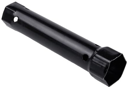YUPEIUKLI 204 mm Rohrsteckschlüssel M34–40, Doppelsteckschlüssel aus Kohlenstoffstahl, Werkzeug für Klempnerarbeiten im Haushalt, Wasserhahnwerkzeug, Beckenschlüssel