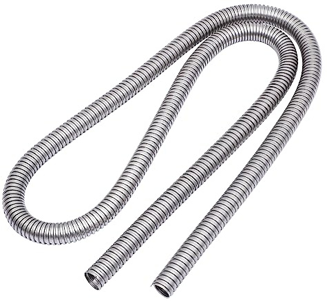 Manga de Metal 304 de Acero Inoxidable para Cable Plata