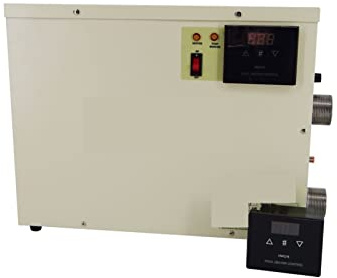 Thermostat à chauffe-eau numérique électrique 9kw Contrôle de la température Chauffage de vitesse extrême Protection de température élevée for la baignoire et le spa,Bonne conductivité thermique